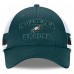 Бейсболка Philadelphia Eagles Fundamentals Side Stripe Trucker - Midnight Green/White
