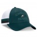 Бейсболка Philadelphia Eagles Fundamentals Side Stripe Trucker - Midnight Green/White