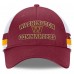 Бейсболка Washington Commanders Fundamentals Side Stripe Trucker - Burgundy/White