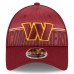 Бейсболка Washington Commanders New Era 2023 NFL Training Camp 9FORTY - Burgundy