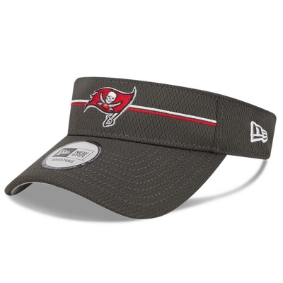 Козырек от солнца Tampa Bay Buccaneers New Era 2023 NFL Training Camp - Pewter