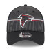 Бейсболка Atlanta Falcons New Era Black 2023 NFL Training Camp 39THIRTY