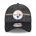 Бейсболка Pittsburgh Steelers New Era 2023 NFL Training Camp 39THIRTY - Black