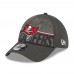 Бейсболка Tampa Bay Buccaneers New Era 2023 NFL Training Camp 39THIRTY - Pewter