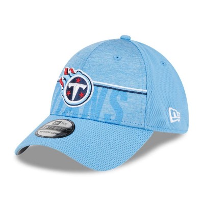 Бейсболка Tennessee Titans New Era 2023 NFL Training Camp 39THIRTY - Light Blue