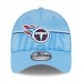Бейсболка Tennessee Titans New Era 2023 NFL Training Camp 39THIRTY - Light Blue