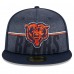 Бейсболка Chicago Bears New Era 2023 NFL Training Camp Alternate Logo 59FIFTY - Navy