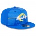 Бейсболка Los Angeles Rams New Era 2023 NFL Training Camp 59FIFTY - Royal