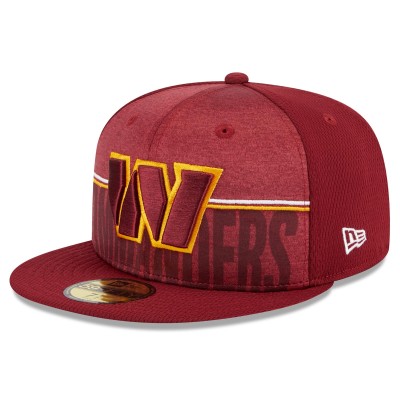 Бейсболка Washington Commanders New Era 2023 NFL Training Camp 59FIFTY - Burgundy