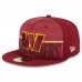 Бейсболка Washington Commanders New Era 2023 NFL Training Camp 59FIFTY - Burgundy