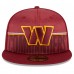 Бейсболка Washington Commanders New Era 2023 NFL Training Camp 59FIFTY - Burgundy