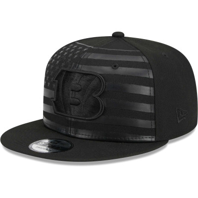 Бейсболка Cincinnati Bengals New Era Black Independent 9FIFTY