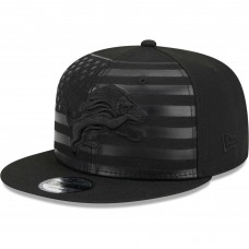 Бейсболка Detroit Lions New Era Black Independent 9FIFTY Snapback