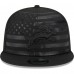 Бейсболка Detroit Lions New Era Black Independent 9FIFTY Snapback