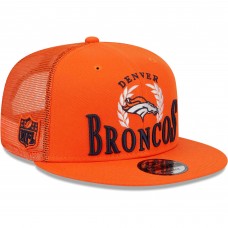 Бейсболка Denver Broncos New Era Collegiate Trucker 9FIFTY - Orange
