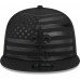 Бейсболка New Orleans Saints New Era Black Independent 9FIFTY Snapback