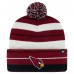 Шапка с помпоном Arizona Cardinals 47 Powerline Cuffed Knit - Cardinal