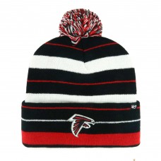Шапка с помпоном Atlanta Falcons 47 Powerline Cuffed Knit - Black Шапка с помпоном Atlanta Falcons 47 Powerline Cuffed Knit - Black