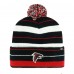 Шапка с помпоном Atlanta Falcons 47 Powerline Cuffed Knit - Black Шапка с помпоном Atlanta Falcons 47 Powerline Cuffed Knit - Black