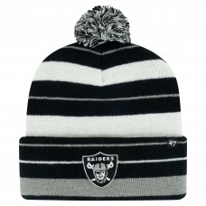 Шапка с помпоном Las Vegas Raiders 47 Womens Powerline Cuffed Knit - Black Шапка с помпоном Las Vegas Raiders 47 Womens Powerline Cuffed Knit - Black