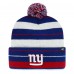 Шапка с помпоном New York Giants 47 Powerline Cuffed Knit - Royal
