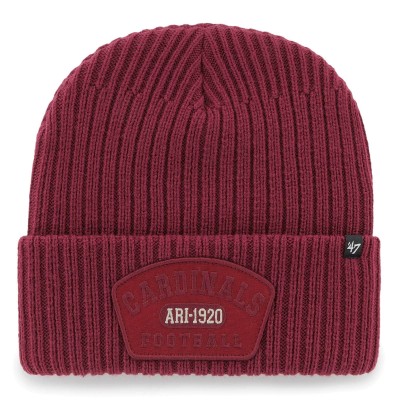 Шапка Arizona Cardinals 47 Ridgeway Cuffed Knit - Cardinal