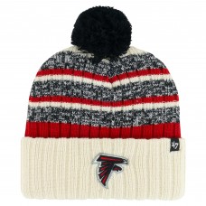 Шапка с помпоном Atlanta Falcons 47 Tavern Cuffed Knit - Natural Шапка с помпоном Atlanta Falcons 47 Tavern Cuffed Knit - Natural
