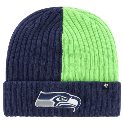 Шапка Seattle Seahawks 47 Fracture Cuffed Knit - Navy