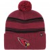 Шапка с помпоном Arizona Cardinals 47 Fadeout Cuffed Knit - Cardinal