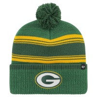 Шапка с помпоном Green Bay Packers 47 Green Fadeout