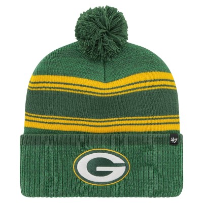 Шапка с помпоном Green Bay Packers 47 Green Fadeout