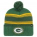 Шапка с помпоном Green Bay Packers 47 Green Fadeout