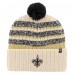 Шапка с помпоном New Orleans Saints 47  Tavern Cuffed Knit - Natural