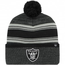 Шапка с помпоном Las Vegas Raiders 47 Fadeout Cuffed Knit - Black Шапка с помпоном Las Vegas Raiders 47 Fadeout Cuffed Knit - Black