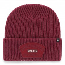 Шапка Washington Commanders 47 Ridgeway Cuffed Knit - Burgundy