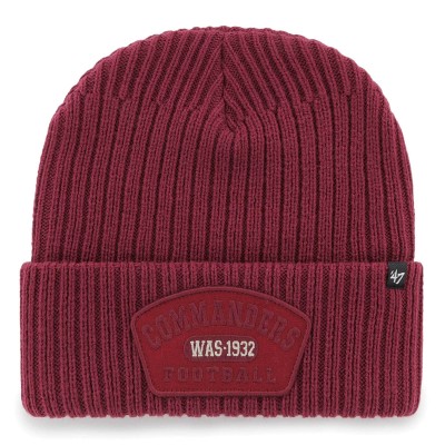 Шапка Washington Commanders 47 Ridgeway Cuffed Knit - Burgundy