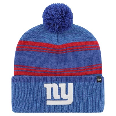 Шапка с помпоном New York Giants 47 Fadeout Cuffed Knit - Royal