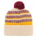 Шапка с помпоном Washington Commanders 47  Tavern Cuffed Knit - Natural