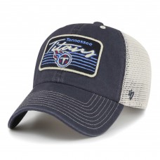 Бейсболка Tennessee Titans 47  Five Point Trucker Clean Up - Navy/Natural