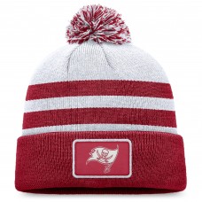 Шапка с помпоном Tampa Bay Buccaneers Cuffed Knit - Red