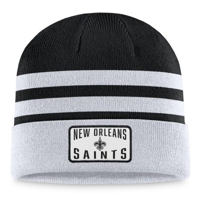 Шапка New Orleans Saints Logo Cuffed Knit - Heather Gray