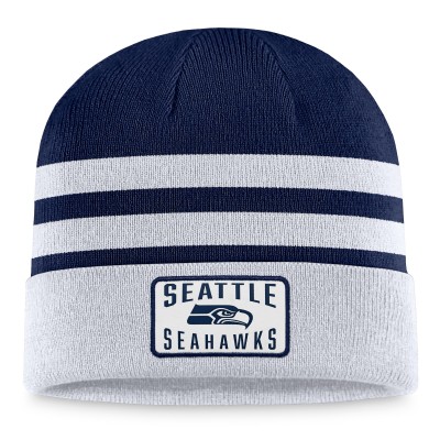 Шапка Seattle Seahawks Logo Cuffed Knit - Heather Gray