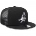 Бейсболка Dallas Cowboys New Era Black Retro Joe Main Trucker 9FIFTY Snapback