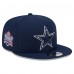 Бейсболка Dallas Cowboys New Era Navy Main Patch 9FIFTY Snapback