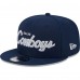 Бейсболка Dallas Cowboys New Era Main Script 9FIFTY - Navy