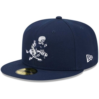 Бейсболка Dallas Cowboys New Era Navy Retro Joe Main 59FIFTY