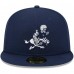 Бейсболка Dallas Cowboys New Era Navy Retro Joe Main 59FIFTY