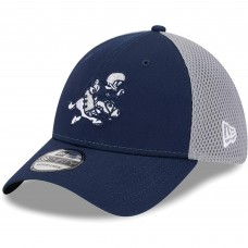 Бейсболка Dallas Cowboys New Era Retro Joe Main Neo 39THIRTY - Navy/Gray