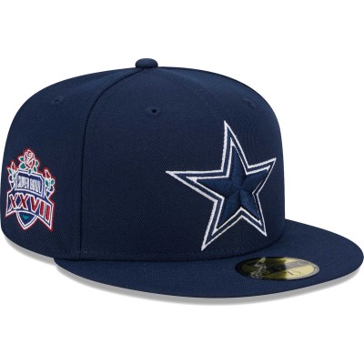 Бейсболка Dallas Cowboys New Era  Main Patch 59FIFTY - Navy