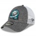 Бейсболка Philadelphia Eagles New Era 2022 NFC East Division Champions Locker Room 9FORTY - Heather Gray